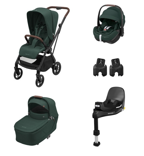 Trio Maxi-Cosi Leona² con Pebble 360 Pro² + Base FamilyFix 360 Pro - immagine 3